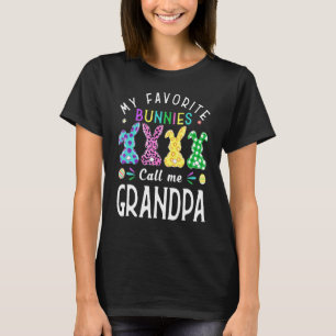 Meine Lieblings-Bunnies nennen mich Opa Bunny Egop T-Shirt