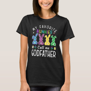 Meine Lieblings-Bunnies nennen mich Pate Bunny Egg T-Shirt