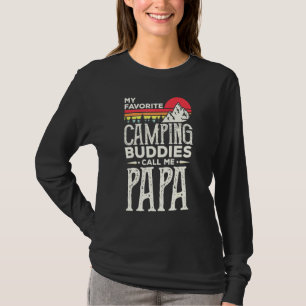 Meine Lieblings-Camping-Buddies nennen mich Papa V T-Shirt