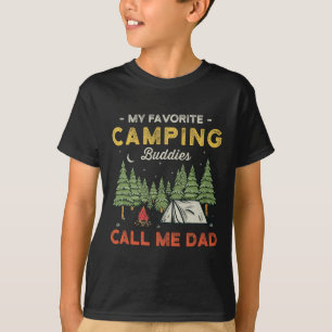 Meine Lieblings-Camping-Buddies nennen mich Vater T-Shirt