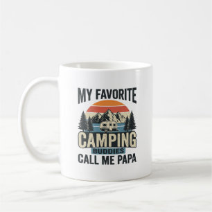 Meine Lieblings-Camping-Kumpels nennen mich Papa-S Kaffeetasse