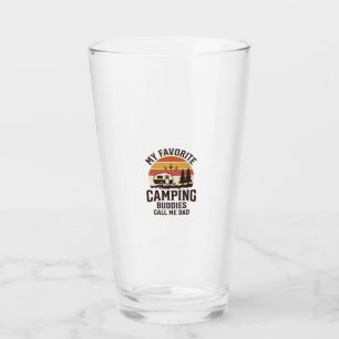 Meine Lieblings-Camping-Kumpels nennen mich Papa V Glas