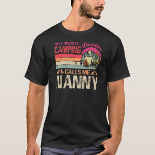 Meine Lieblings-Campingfreunde nennen mich Nanny V T-Shirt