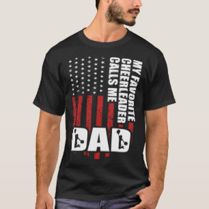 Meine Lieblings-Cheerleader nennt mich Vater Cheer T-Shirt