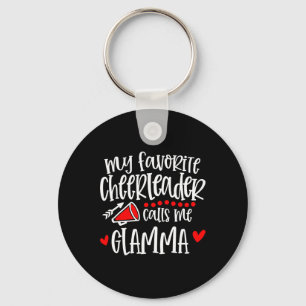 Meine Lieblings-Cheerleaderin nennt mich Glamma Fu Schlüsselanhänger