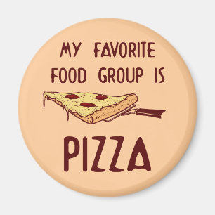 Meine Lieblings-Food-Gruppe ist Pizza Magnet
