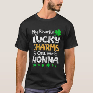 Meine Lieblings-Glücksbringer nennen mich Nonna Fu T-Shirt