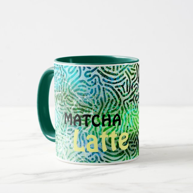 Meine Lieblings-GREEN-Matcha-Latte-Tasse Tasse (Vorderseite Links)