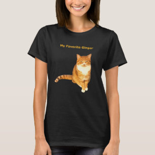 Meine Lieblings-Ingwer-Orangen-Tabby-Katze T-Shirt