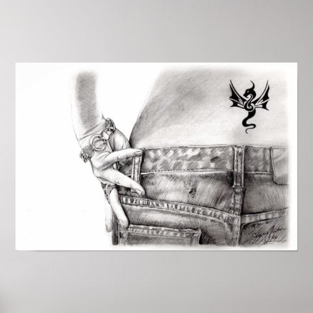 Meine Lieblings-Jeans Poster (Vorne)