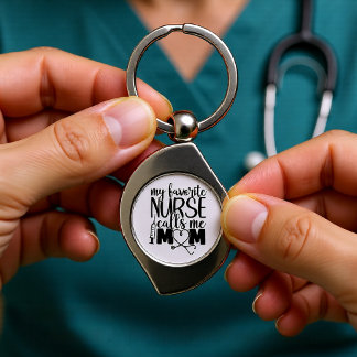 Meine Lieblings-Krankenschwester nennt mich Mama - Schlüsselanhänger