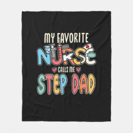 Meine Lieblings-Krankenschwester nennt mich Step-V Fleecedecke