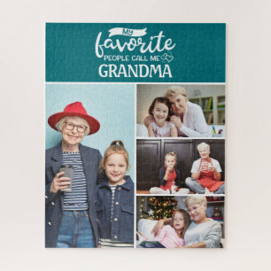 Meine Lieblings-Leute nennen mich  4 Familienkolle Puzzle