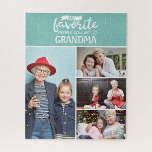 Meine Lieblings-Leute nennen mich 4 Familienkolle Puzzle