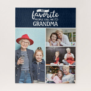 Meine Lieblings-Leute nennen mich  4 Familienkolle Puzzle