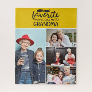 Meine Lieblings-Leute nennen mich  4 Familienkolle Puzzle