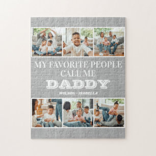 Meine Lieblings-Leute nennen mich Daddy Vatertag Puzzle