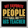 Meine Lieblings-Leute nennen mich Frau Teacher Vin