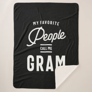 Meine Lieblings-Leute nennen mich Gram Sherpadecke