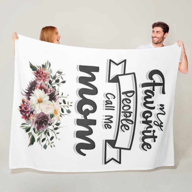 Meine Lieblings-Leute nennen mich Mama Fleecedecke (Beispiel)