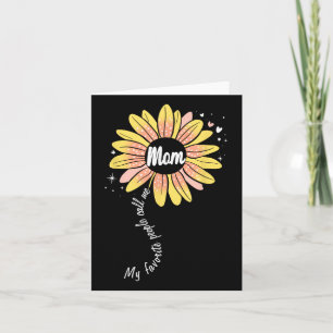 Meine Lieblings-Leute nennen mich Mama Sonnenblume Karte