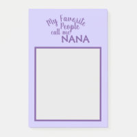 Meine Lieblings-Leute nennen mich Nana Lila