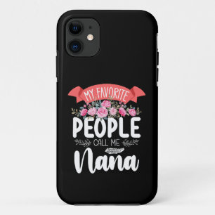 Meine Lieblings-Leute nennen mich Nana Muttertag Case-Mate iPhone Hülle