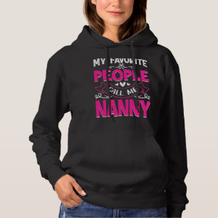 Meine Lieblings-Leute nennen mich Niedlichen Mutte Hoodie