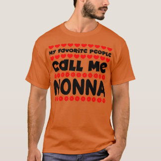 Meine Lieblings-Leute nennen mich nonna T-Shirt