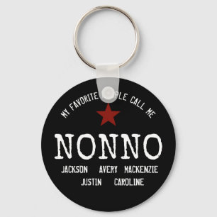 Meine Lieblings-Leute nennen mich Nonno Personalis Schlüsselanhänger