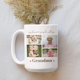 Meine Lieblings-Leute nennen mich Oma Custom Image Kaffeetasse