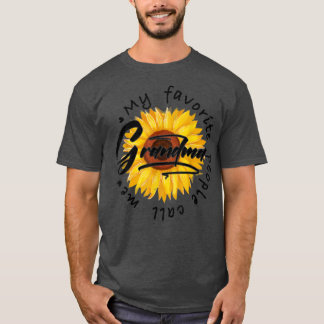 Meine Lieblings-Leute nennen mich Oma-Frauen Sonne T-Shirt