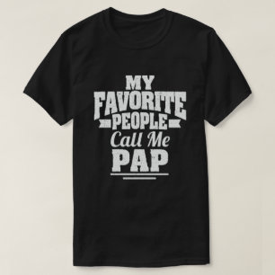 Meine Lieblings-Leute nennen mich Pap Funny Grandp T-Shirt