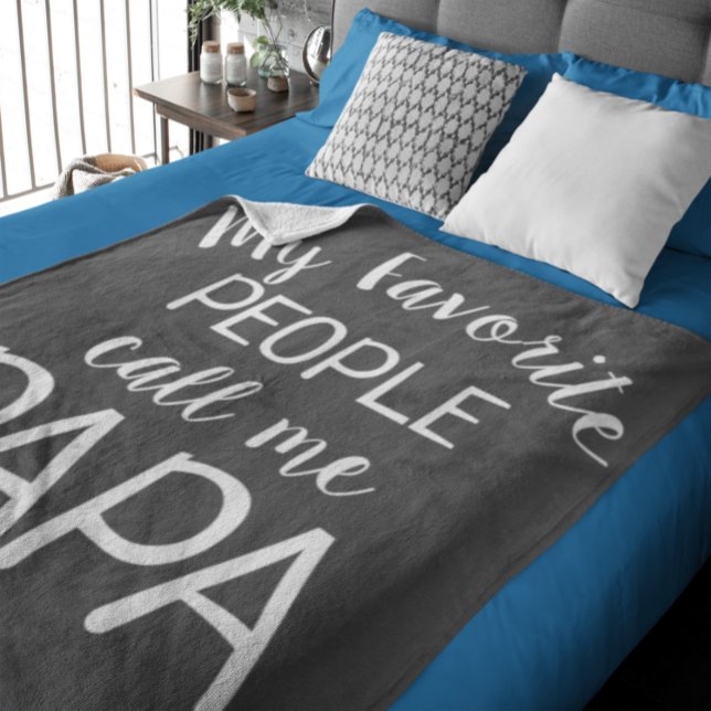 Meine Lieblings-Leute nennen mich Papa Schwarz und Fleecedecke (Von Creator hochgeladen)