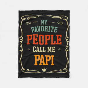 Meine Lieblings-Leute nennen mich Papi Vater &# s Fleecedecke