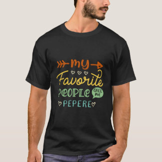 Meine Lieblings-Leute nennen mich Pepere Funny Vat T-Shirt