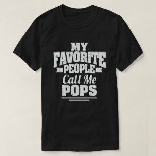 Meine Lieblings-Leute nennen mich Pop Funny Opa T-Shirt
