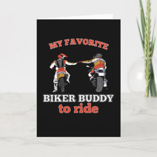 Meine Lieblings-Motorrad-Buddy Karte