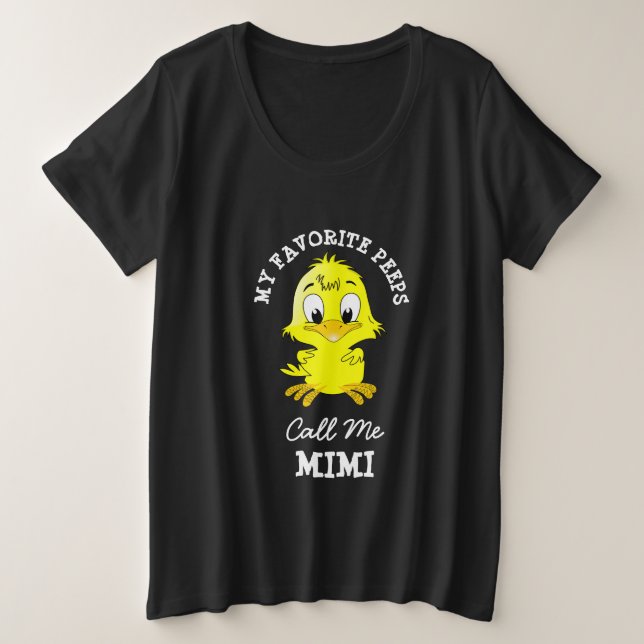 Meine Lieblings-Päpste nennen mich Mimi Oma Shirt (Design vorne)