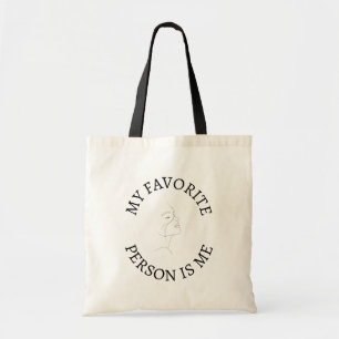 Meine Lieblings-Person ist ich Line Art-Tasche Tragetasche