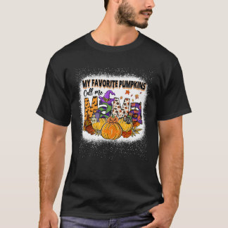 Meine Lieblings-Pumpkin ruft Mama Bleached1960png1 T-Shirt