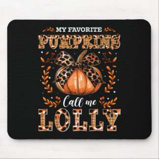 Meine Lieblings-Pumpkins nennen mich Lololly-Ernte Mousepad