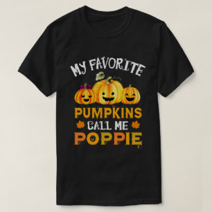 Meine Lieblings-Pumpkins nennen mich Poppie Hallow T-Shirt
