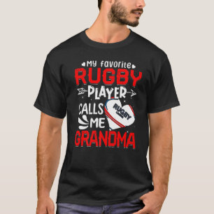 Meine Lieblings-Rugby-Spielerin nennt mich Oma T-Shirt
