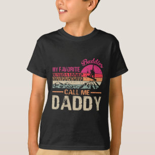 Meine Lieblings-Snowboarden nennen mich Daddy Vin T-Shirt