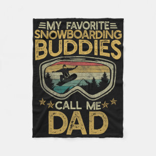 Meine Lieblings-Snowboarden nennen mich Vater Fath Fleecedecke