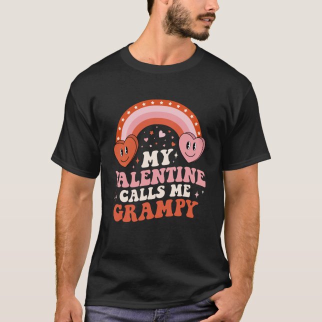 Meine Lieblings-Valentine nennt mich Grampy Valent T-Shirt (Vorderseite)