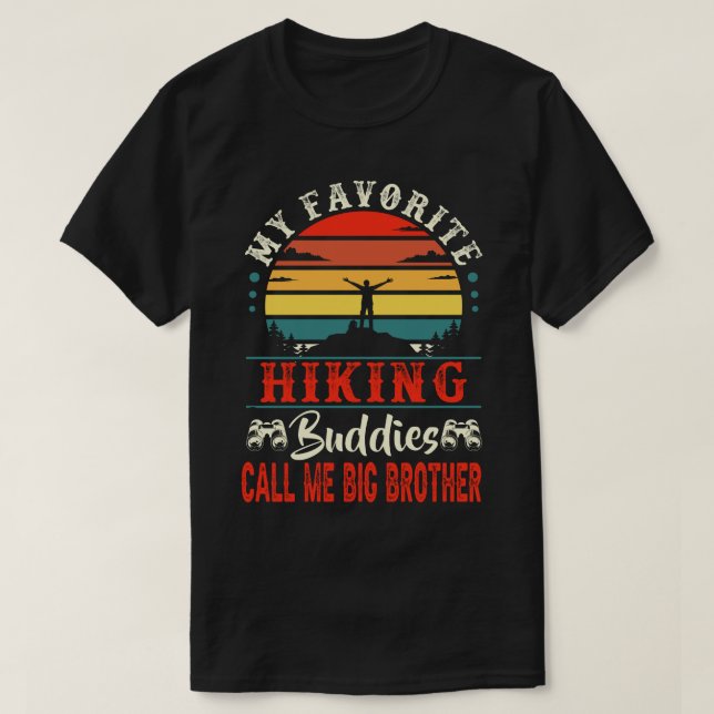 Meine Lieblings-Wanderbuddies NENNEN MICH GROSSEN  T-Shirt (Design vorne)