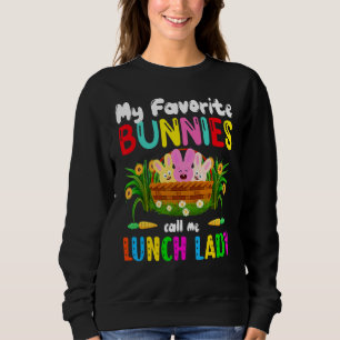 Meine Lieblingsbänder nennen mich Mittag Lady Nied Sweatshirt