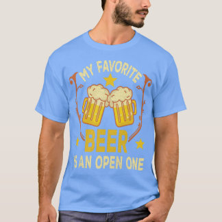 Meine Lieblingsbier ist eine offene T-Shirt